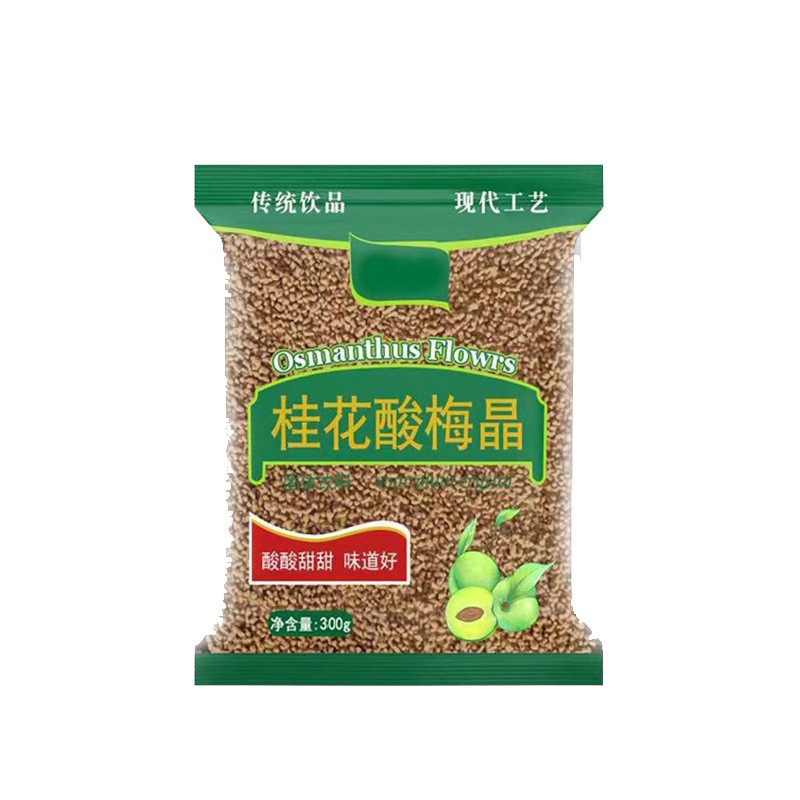Sopa de ciruela agria, concentrado, granulado instantáneo, polvo de ciruela agria, materia prima comercial, sopa de ciruela negra, fabricante de cristales de ciruela ácida osmanthus