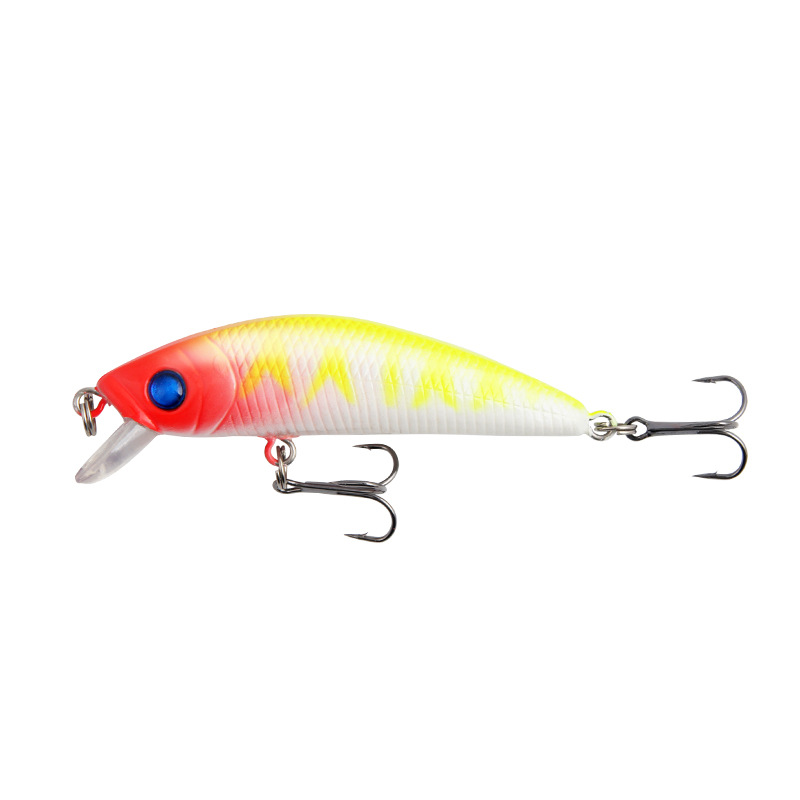 Shallow Diving Minnow Lures Sinking Hard Baits Fresh Water Bass Swimbait Tackle Gear