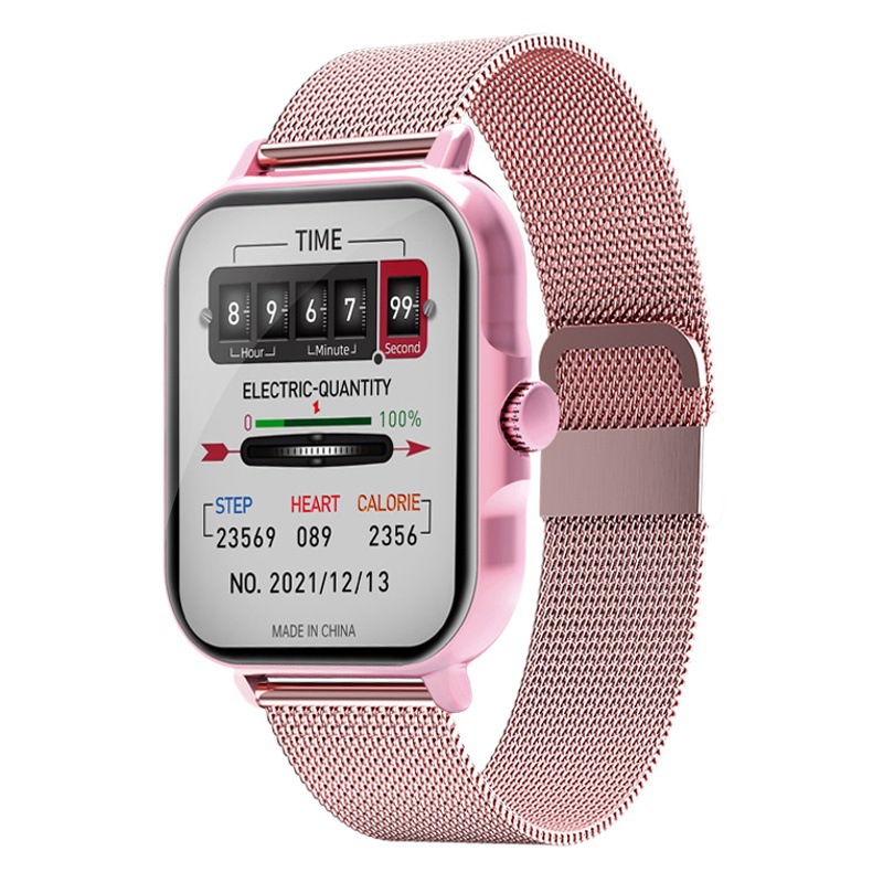 Nueva L21PLUS llamada Bluetooth reloj inteligente codificador HD voz asistente de la presión arterial del ritmo cardíaco pulsera inteligente