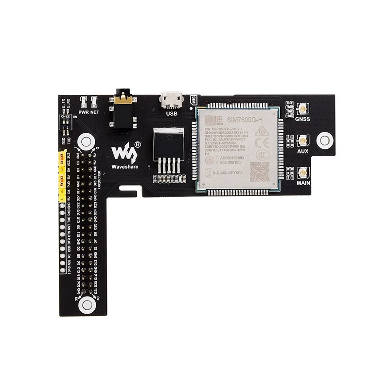 Расширительная плата Nvidia Jetson Nano на 4 ГБ с модулем SIM7600G-H, поддержка GNSS