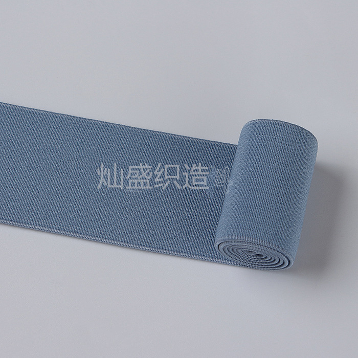 密纹彩色高弹松紧带加密加弹尼龙外露橡筋织带裤头裙子辅料批发|undefined