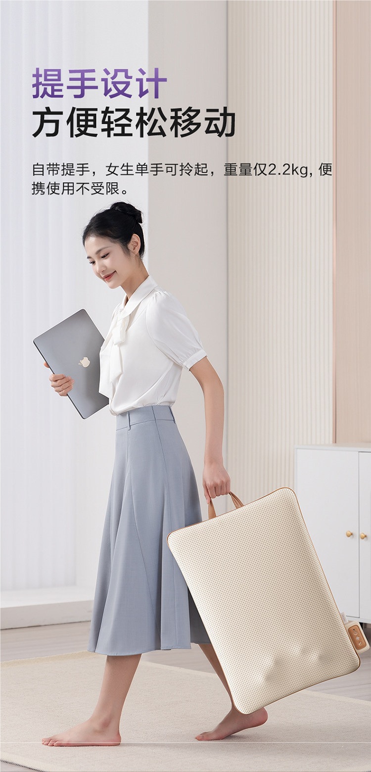 Haier/Haier massager for waist, back, and neck, multifunctional for home use, full-body kneading, car seat cushion, suitable as a gift