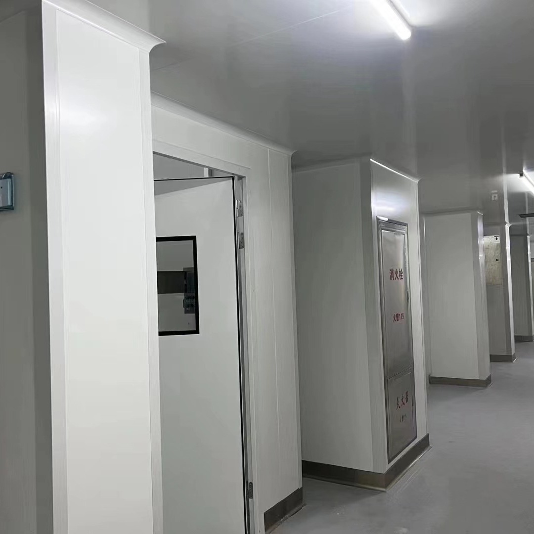 供应岩棉净化板 车间无尘洁净夹芯板 板型平整 电子无尘车间隔墙