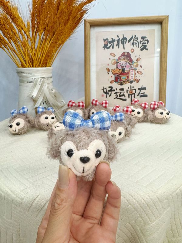 雪莉玫头洞洞鞋配饰可拆卸diy服饰包包配件装饰辅料带领结款娃娃|undefined