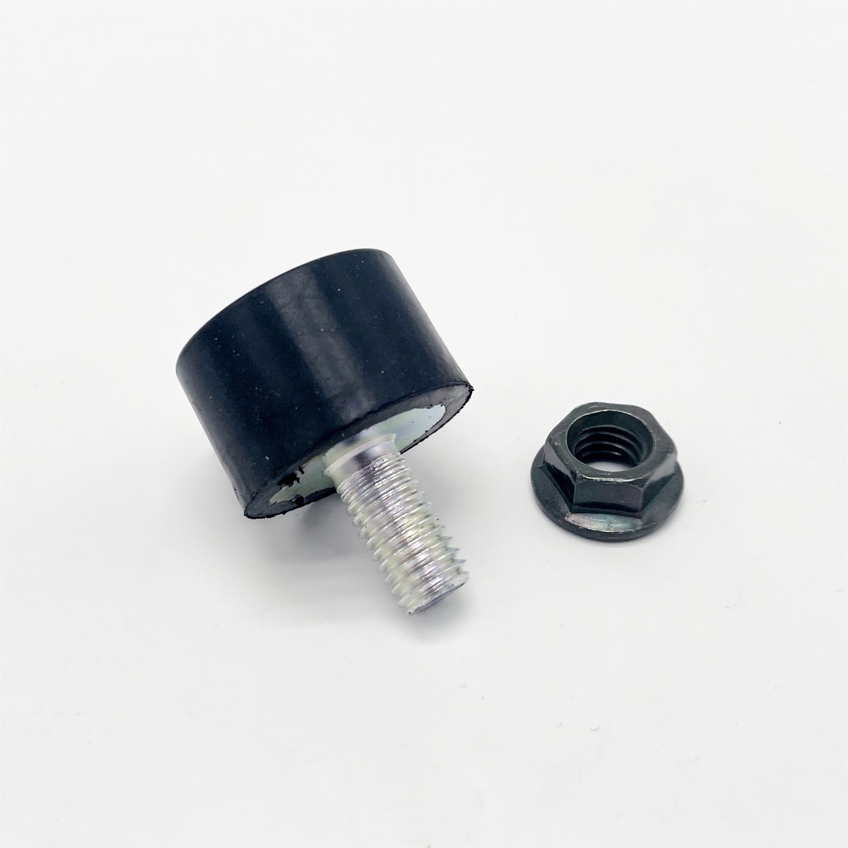 Yadi Electric Vehicle Double Support Buffer Rubber Round Electric Motorcycle Thigh Anti-Collision Rubber Main Bracket Spacer Rubber Pad Original Part
