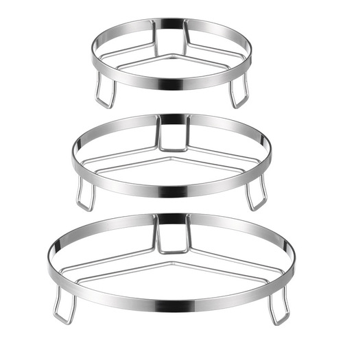 304 stainless steel steaming rack bracket household water-proof stew pot steamer rack kitchen steaming vegetable rack rice cooker steaming grid
