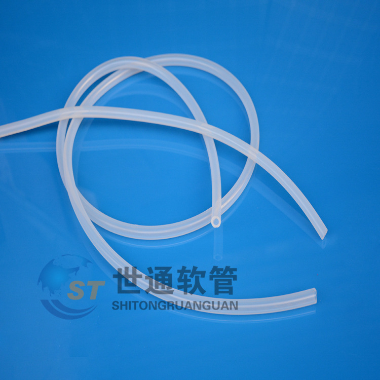 供应铂金硫化透明硅胶管,小口径硅胶管,食品级硅胶管