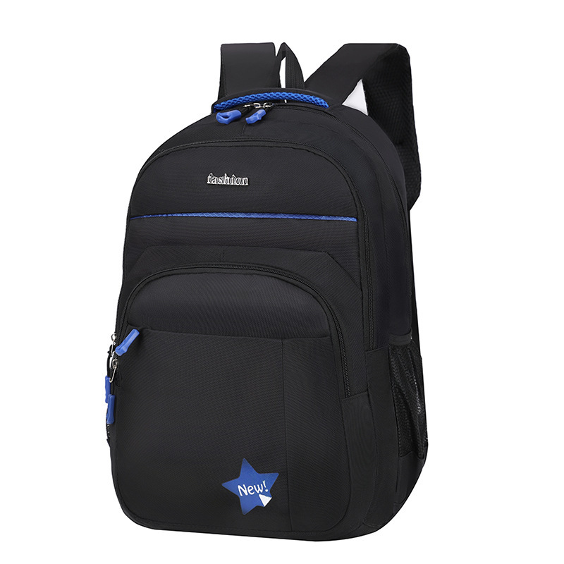 Mochila de negocios de gran capacidad, mochila de viaje de ocio, mochila escolar para estudiantes de hombres, bolsa simple para computadora portátil