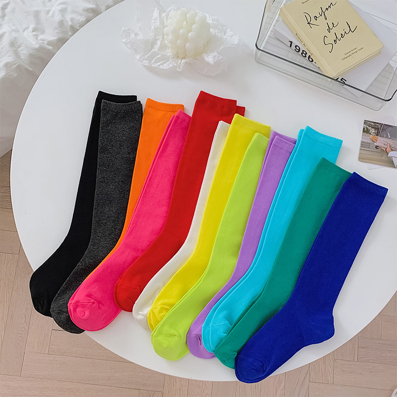 Shallow Socks Women's White jk Knee-length Stockings Instagram Style Trendy Spring and Autumn Colorful Mid-length Socks Japanese Style Sandals Women's Outer Wear Socks Shallow Socks Women's White jk Knee-length Stockings Instagram Style Trendy Spring and Autumn Colorful Mid-length Socks Japanese Style Sandals Women's Outer Wear Socks