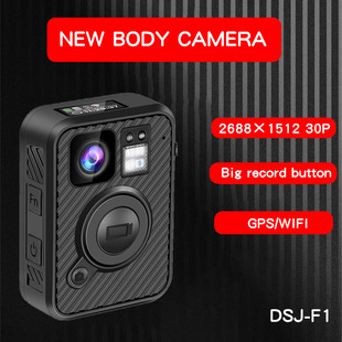 Foreign Trade Cross-Border Law Enforcement Recorder Ambarellah22M Large Button Body Worn Camera F1