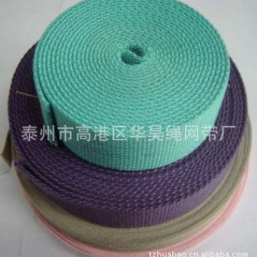 批发供应丙纶织带加厚加密丙纶织带户外抗拉带黑色双珠纹织带