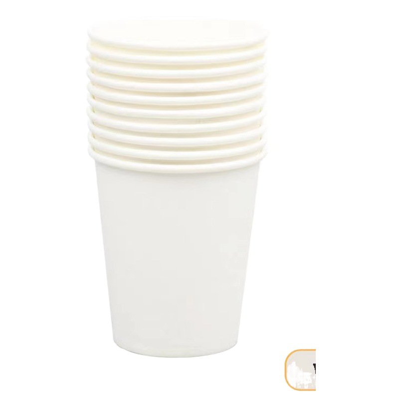 Colorido taza de papel desechable decoración del Partido de picnic arreglo taza novedad color sólido rayas cumpleaños fiesta suministros