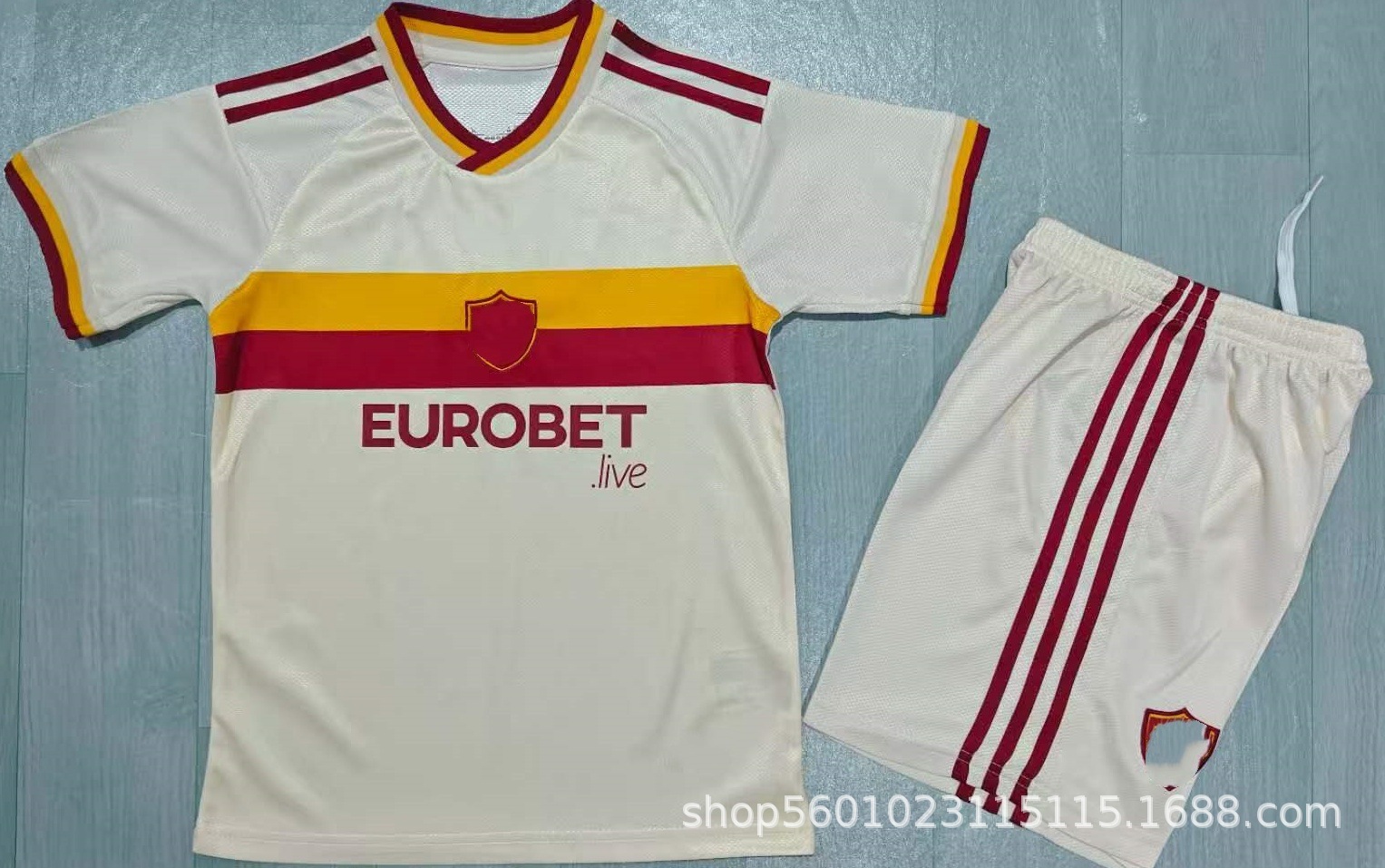 Camiseta de Fútbol Infantil de Poliéster Uniforme de Competición para Deportes de Pelota image 34