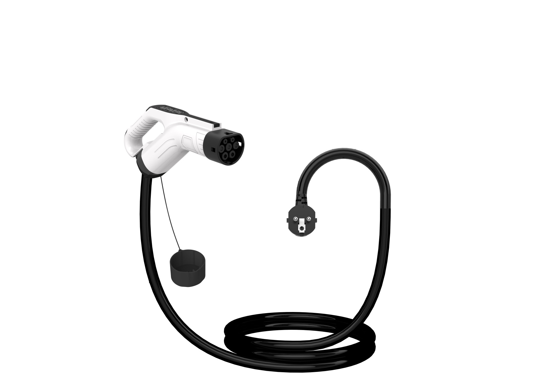 유럽 ​​표준 3.5KW 모드 2 충전 순수 충전 일체형 건 [국경 간 핫 모델]