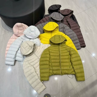 90白鸭绒雷锋帽排骨连帽羽绒服女2026新款连帽蓬松保暖外套