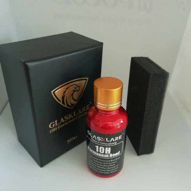 Покрытие кристаллической краски жидкого стекла плакировкой диаманта автомобиля 10х немецкое нано кристаллическое керамическое Про