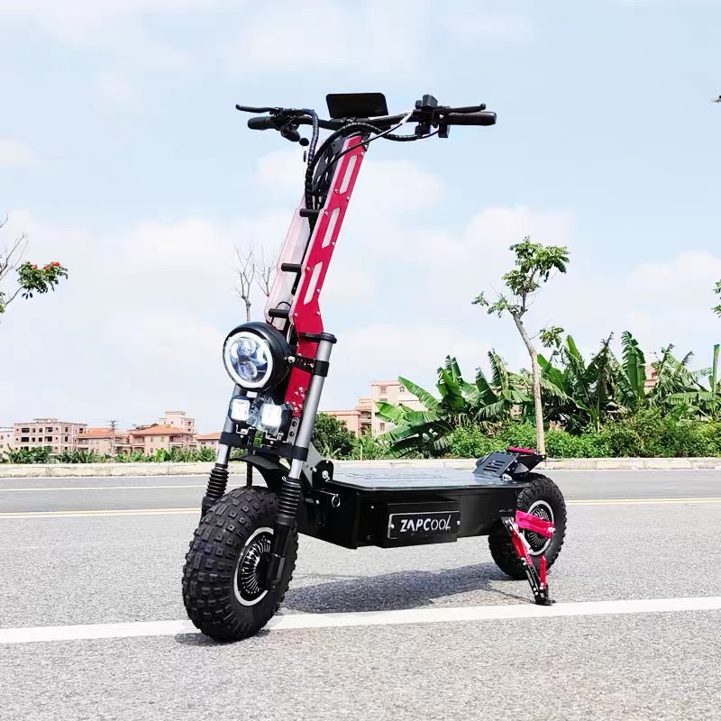 Retuol 11inch Three-Wheel Off-Road Electric Scooter Adult Folding High-Speed Scooter Dropshipping