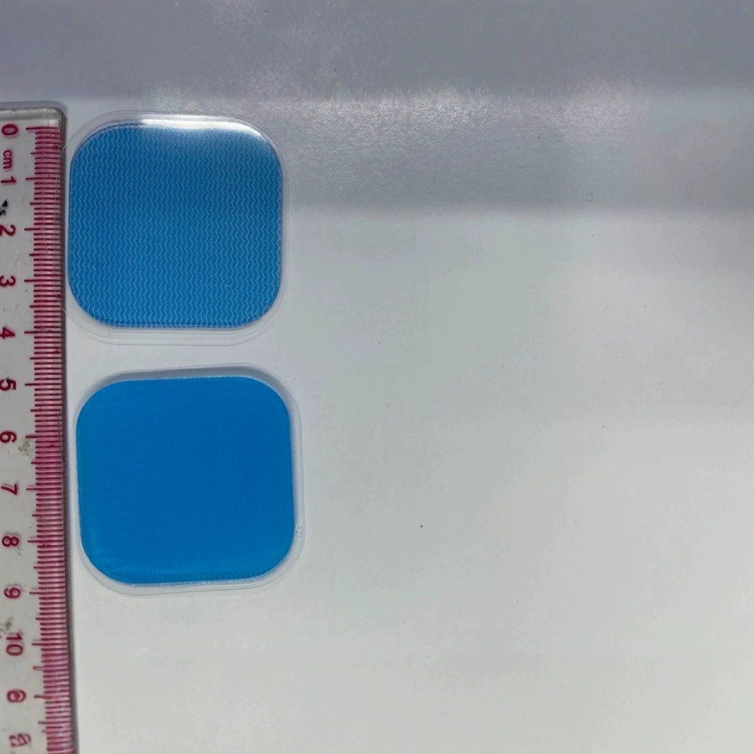 Производители продают 4,5*4,5 силиконовый гидрогель заменяемые мышцы для снятия боли и усталости с EMS массажные наклейки