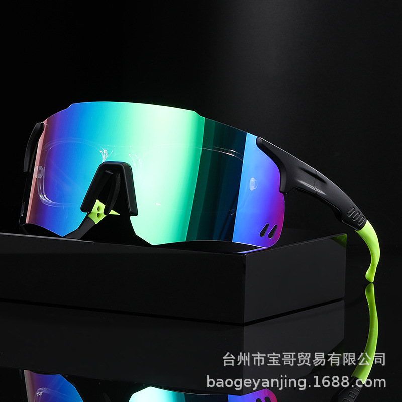 专业运动骑行眼镜户外防紫外线sunglasses炫彩太阳墨镜眼镜批发男