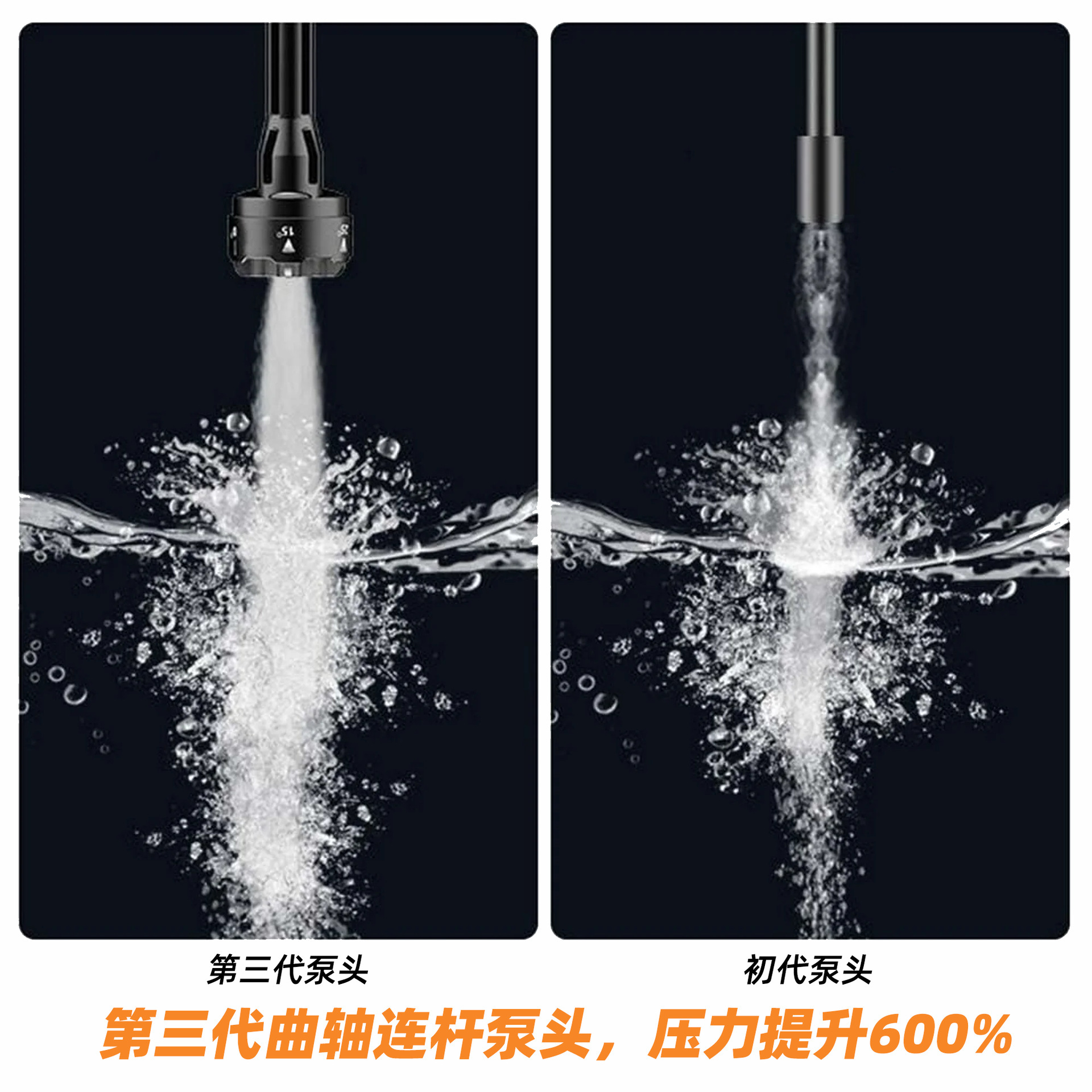 Cross-Border High-Quality Wireless Portable Multi-Functional Lithium Battery Multi-Functional High-Pressure Water Gun for Home and Car Use