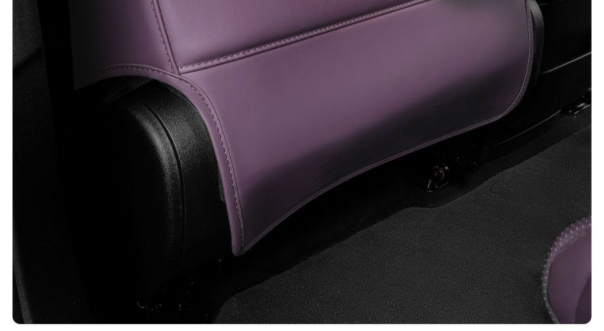 Suitable for Xiaomi Su7 Seat Anti-Kick Pad, Rear Anti-Wear Pad, Su7 Special Car Protective Pad, Special Car Seat Back