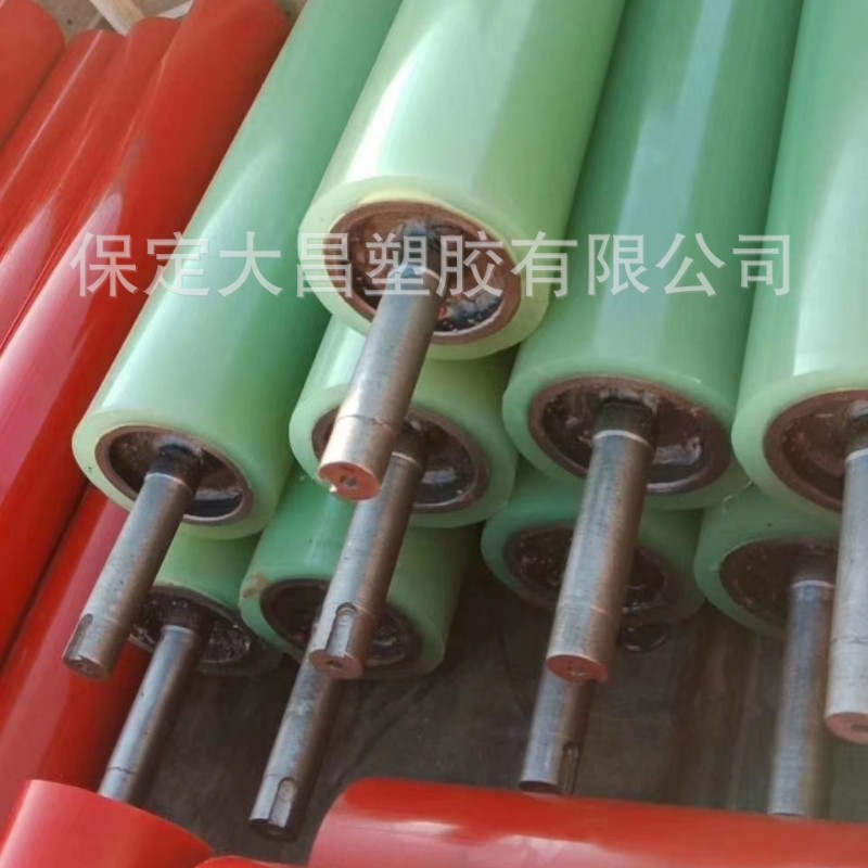 生产厂家直销各种规格包胶传动滚筒包聚氨传动酯滚筒改向滚筒