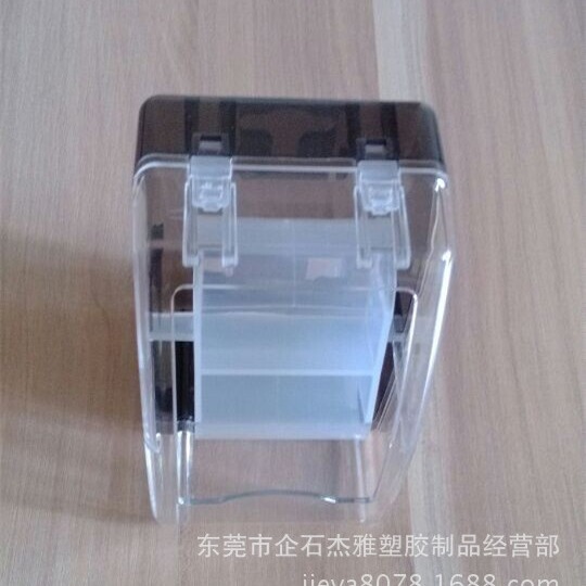 高档透明开窗塑料手表包装盒　精美手表盒现货