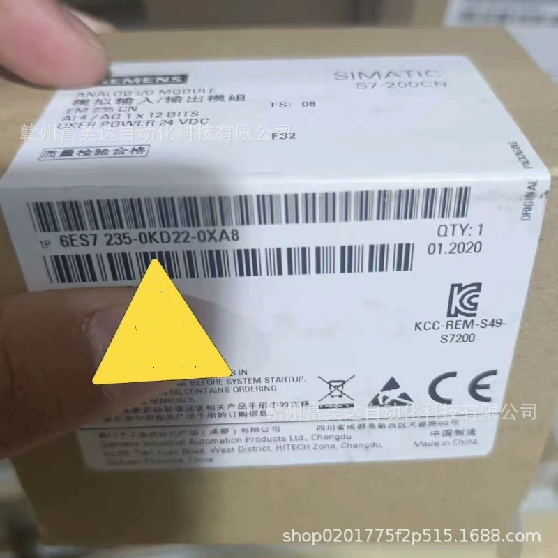 Совершенно новый 6ES7235-0KD22-0XA8 в наличии, сделаны физические фотографии, цена договорная.