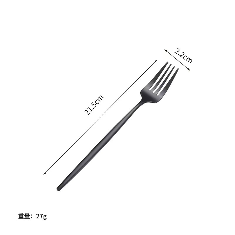 검은색 포크