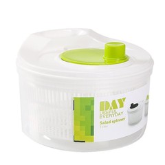 家用蔬菜水果脱水器厨房洗菜手摇甩干器双层沥水基础款果蔬多功能