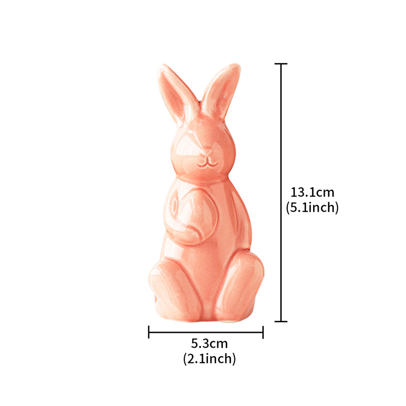 핑크 계란 토끼-대형
