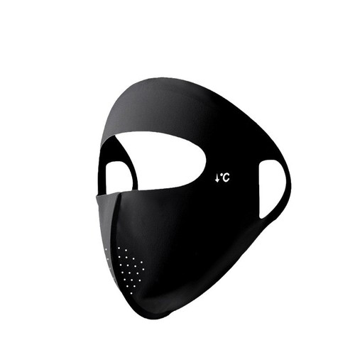 Sun Protection Face Mask for Women - Summer UV Blocking Sunshade Chilling Silk Face Covering Mask Facial Face Mask Protective 3D