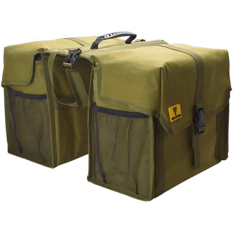 Bicycle Pannier Bag, Double Side Tail Bag, Rear Shelf Waterproof 50L Large Capacity Pannier Bag, Mountain Bike Sichuan Xizang Cycling Equipment