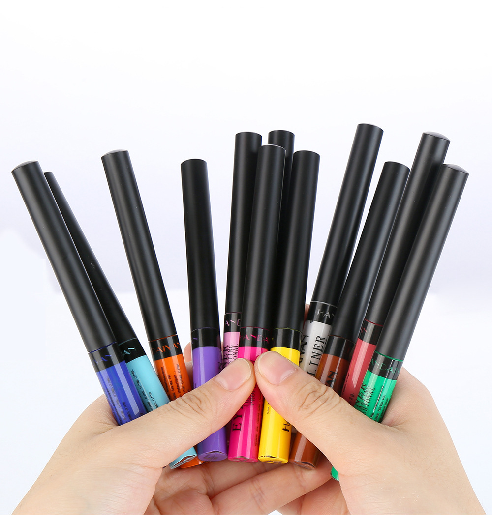 Portable Fashion Matte Long-lasting Not Easy To Smudge Eyeliner Pen display picture 2