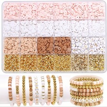 N 94252 DIY Handmade Bead Bracelet Kit �ֹ�������ϰ� �羳