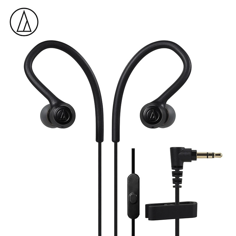 Audio-Technica/铁三角 ATH-SPORT10iS накладные спортивные наушники с проводным управлением