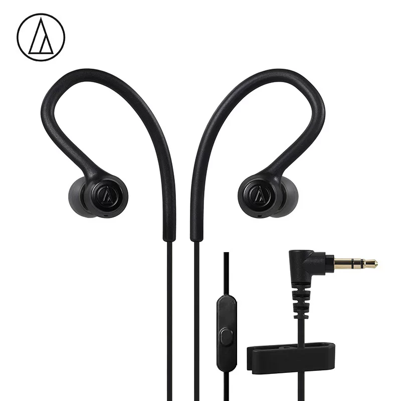 Audio-Technica/铁三角 ATH-SPORT10iS накладные спортивные наушники с проводным управлением