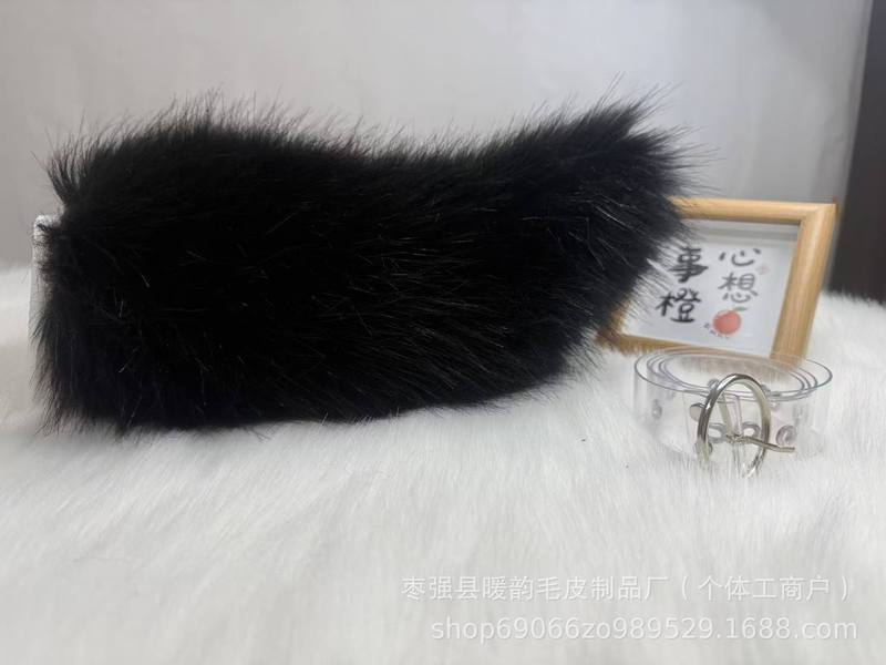 電動尻尾 音声制御リモコン付き 模擬獣の尻尾 パーティー仮装小道具 模擬尻尾 模造キツネの毛尻尾|undefined