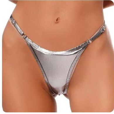 Cross-Border Export Women's Thong Sexy T-Pants Sexy Underwear Temptation Pure Lust Underwear Bikini Pu Briefs T-Pants