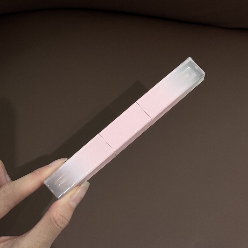 1.5ml*2/3ml*2粉色现货唇彩管包材方形双头二合一遮瑕提亮唇蜜瓶|undefined