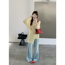 ULOUR/U��-26���紺��ϵ��Χ�е����ο���֯��(��ƨ��)8513