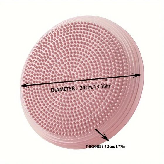 Yoga Balance Mat Air Cushion Ball Balance Plate Foot Massage Plate Core Strength Rehabilitation Training Children's Ankle Exercise