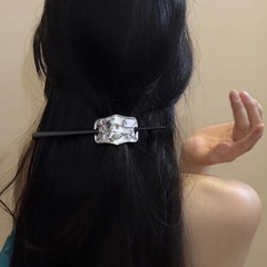 東方韻味~民族風滴釉景泰藍髮簪女新中式國風氣質馬面裙髮釵頭飾