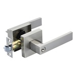 北美热销铝合金重型三杆机械门锁北美热销卧室门锁浴室机械锁