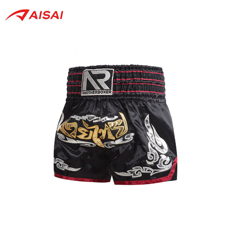 Thai Muay Thai Ufc Training Fighting Sanda Training Boxing Short Sleeves and Shorts Mma Fighting Shorts