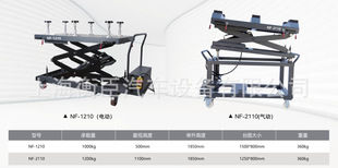 Southern NF-2110 new energy battery disassembly and assembly lifting platform vehicle (pneumatic)