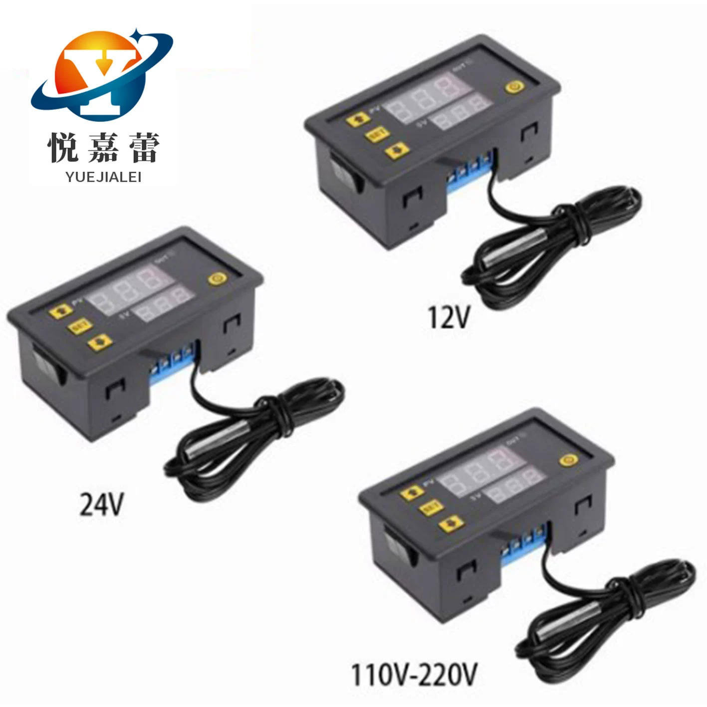 W3230 Высокоточный регулятор температуры цифровой дисплей модуль термостата переключатель контроля температуры миниатюрная плата контроля температуры