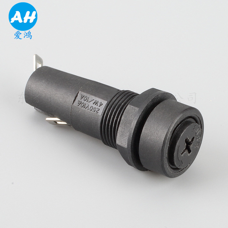 R3-16面板安装保险丝座5*20管装保险丝座10A250V电气保护器件