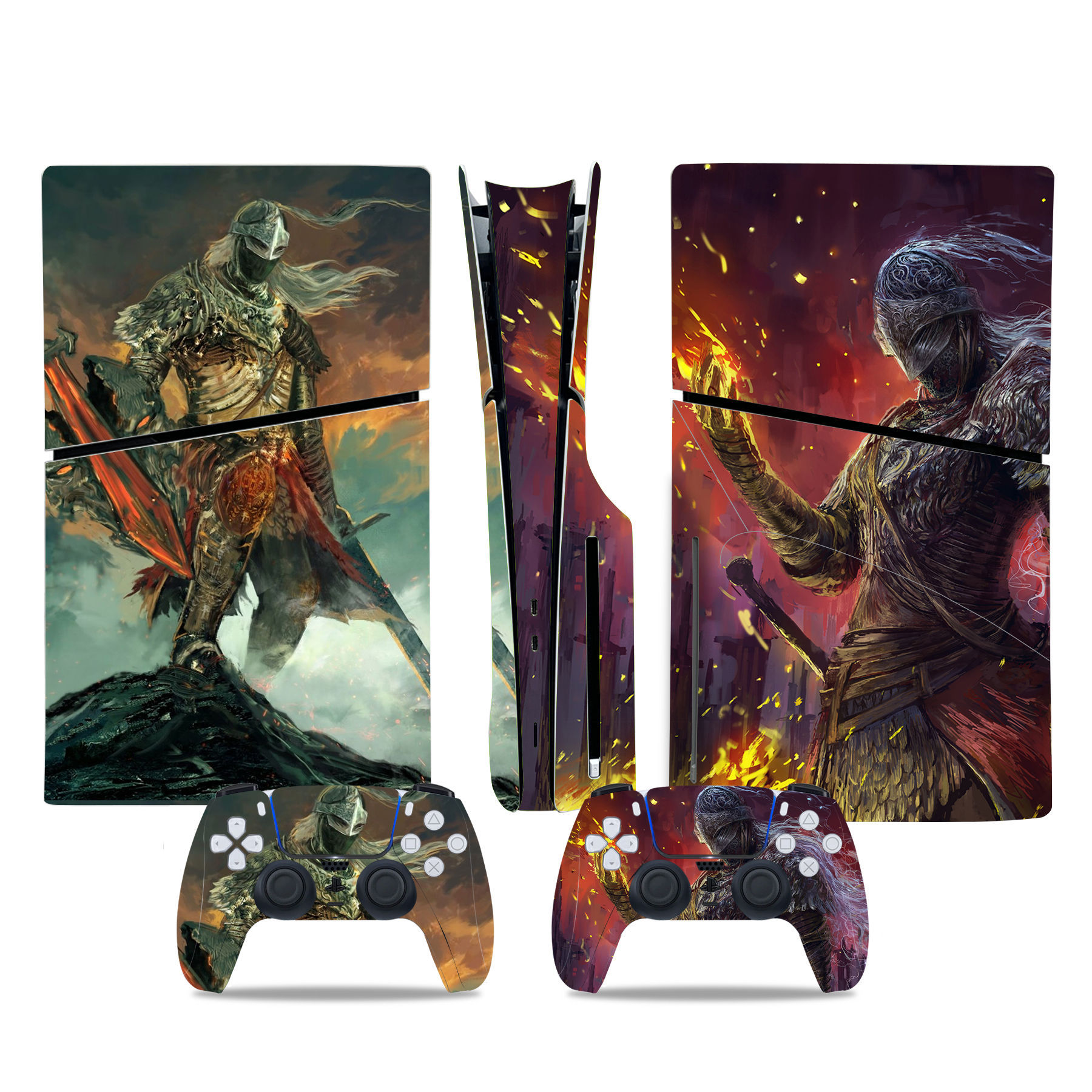 ps5 slim 贴纸贴膜保护膜防刮防水skin sticker 光驱数码都可以5