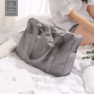 ♤ Large Capacity Travel Bag Portable Foldable Travel Bag Clothes Storage Thickened Luggage Bag Large